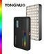 Світло Yongnuo YN120 RGB, 3000 mAh, CRI 95+, 2500&ndash;9900K без штативу для точної роботи зі світлом, студії та креативної зйомки 2180 фото 1