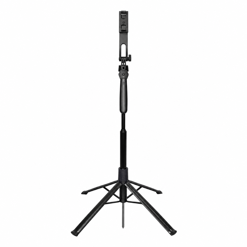 Штатив-монопод Veron VMT-22 187 см з Bluetooth пультом та опорним шипом для піску 1260 фото