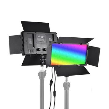 Відео-світло U600 RGB 354 LED 3200&ndash;6500K без штативу, з пультом та ефектами для креативної зйомки, соцмереж і відеоконтенту 2080 фото