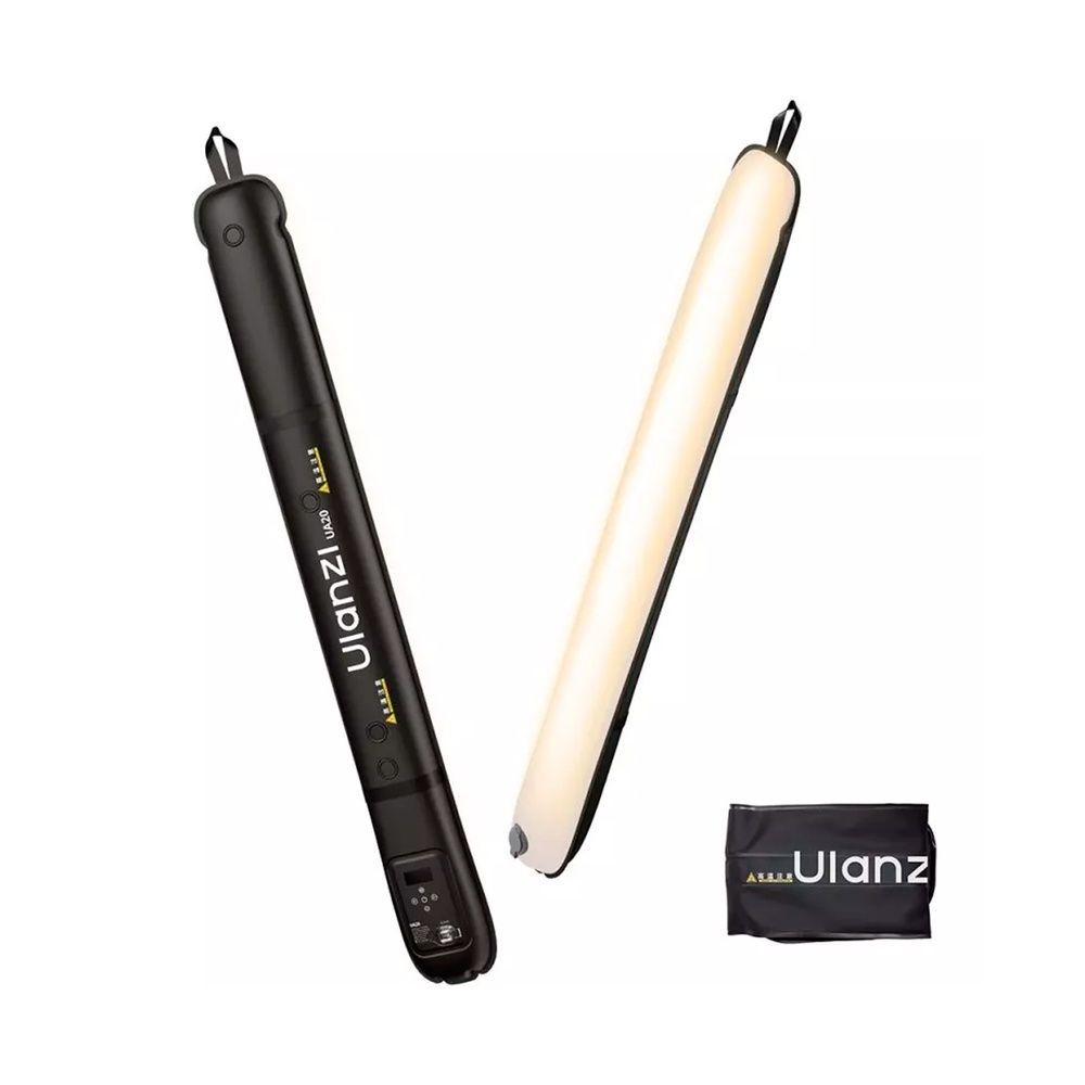 Портативне відеосвітло Ulanzi UA20 Air Tube Light 20W, надувне, акумуляторне для фото-, відеозйомки та контенту 4440 фото