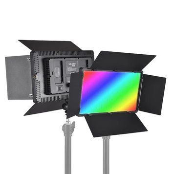 Відео-світло U800 RGB 720 LED CRI 95+ 3200&ndash;6500K без штативу, з ефектами для креативної відеозйомки, продакшену та студії 2070 фото