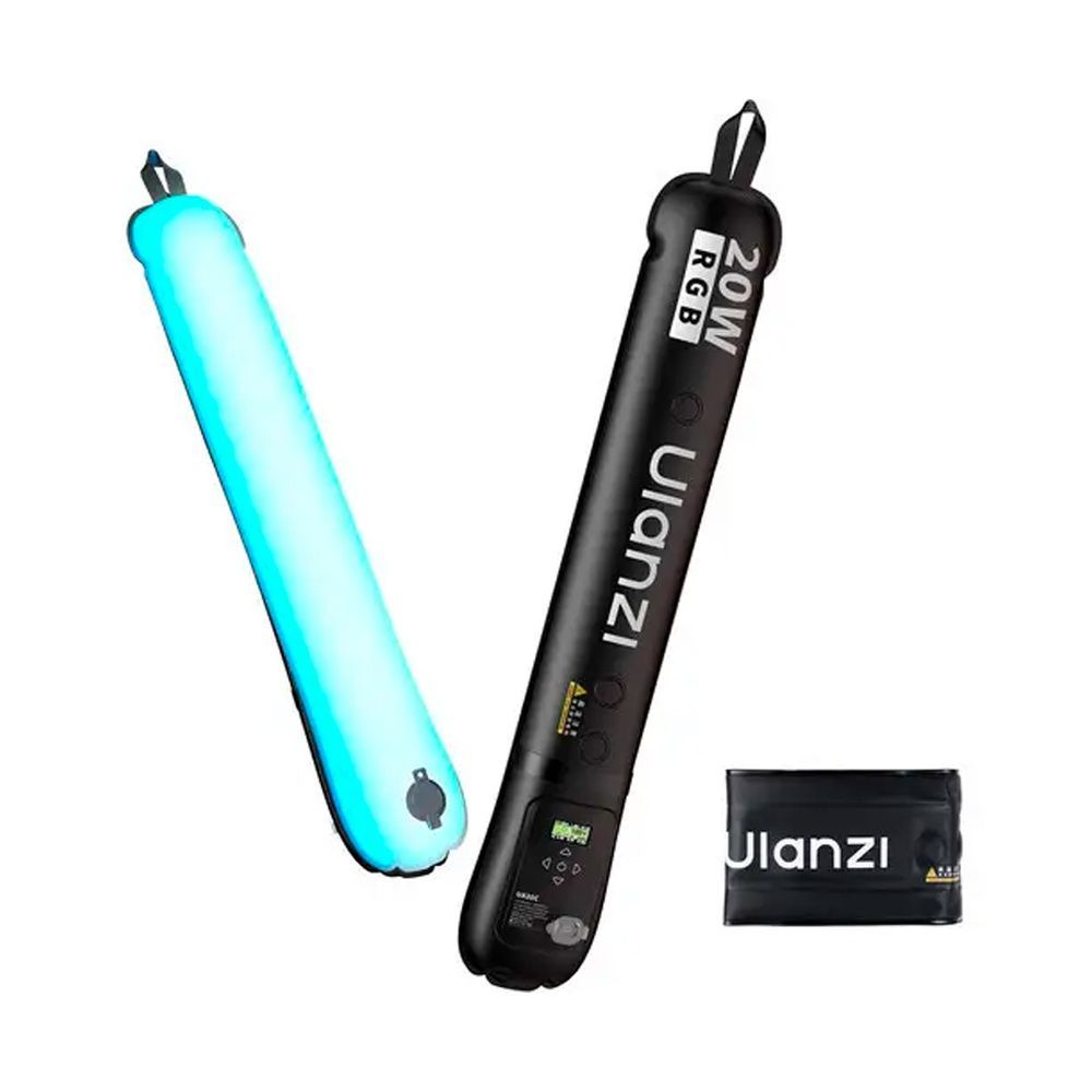 Портативне RGB-відеосвітло Ulanzi UA20C Air Tube Light 20W, надувне, акумуляторне для фото-, відеозйомки та контенту 4441 фото