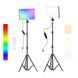 Набір Double Light (2&times;30 Вт PL-26 + PM-26 RGB) зі стандартними штативами 70&ndash;210 см, для контенту та зйомки 5070 фото 6