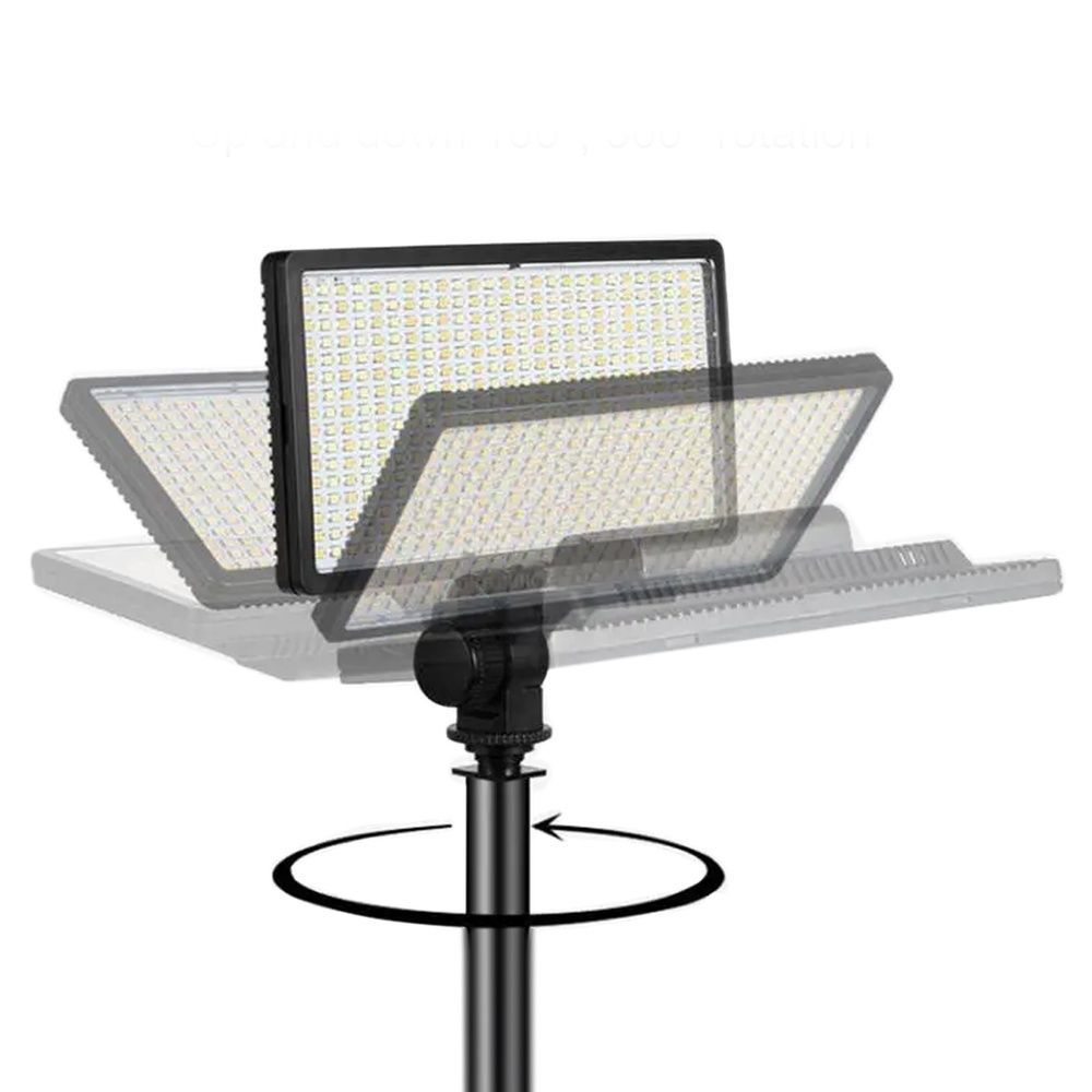 Видео-свет LED Max-30 30 Вт 416 LED CRI 90+ 3200&ndash;5600K без штатива, с аккумулятором для автономной съемки, выездных проектов и контента 2350 фото