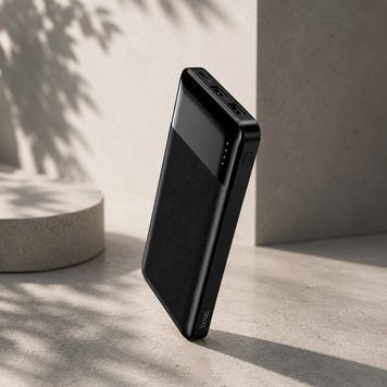 Power Bank Hoco J72 10000 mAh з 2 USB, Type-C і micro-USB для смартфонів та гаджетів 4430 фото