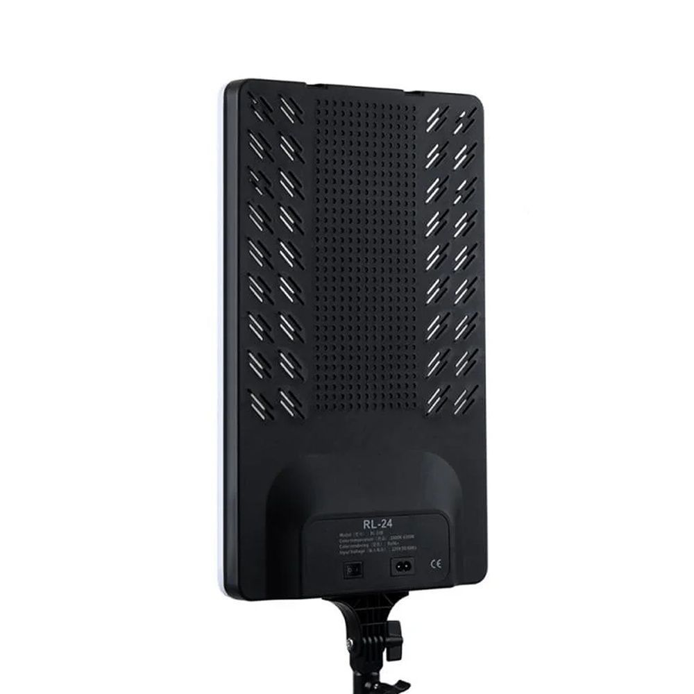 Прямоугольная лампа RL-24 100 Вт 47&times;28 см 480 LED CRI 96+ без штатива, для работы с клиентами, бьюти-процедур и студийной съемки 2060 фото